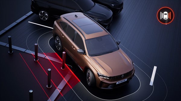 Renault Koleos - side park assist