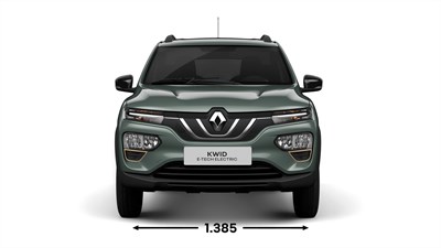 KWID E-TECH dimensions